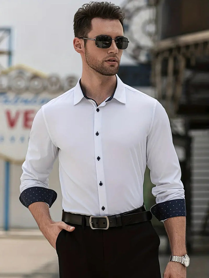 Men's Shirt | Button-Down | Long Sleeve | Summer