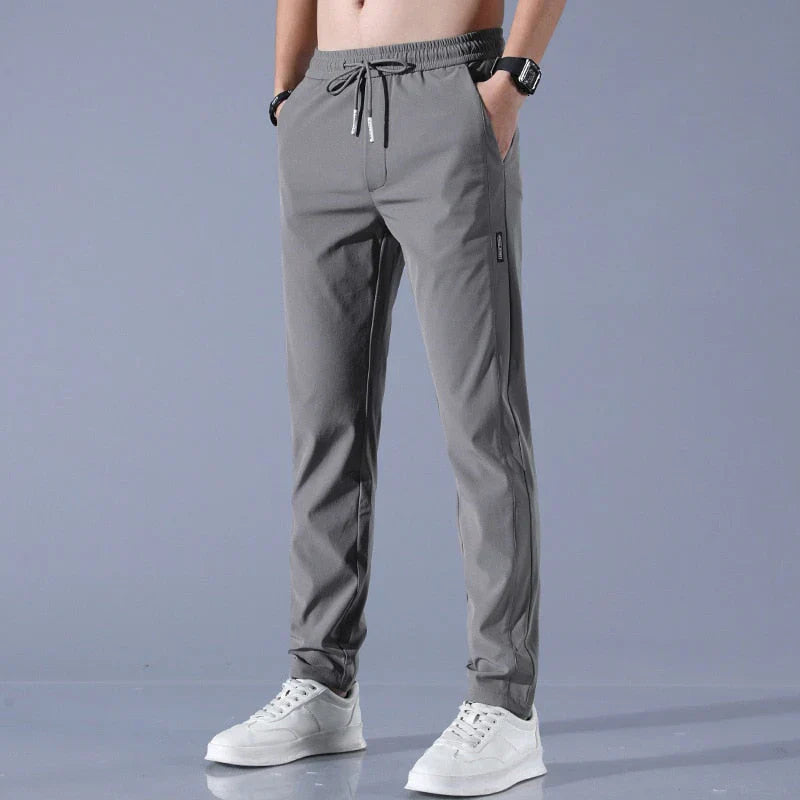 Men's Athletic Joggers - Slim Fit Sport Pants | Spring - Dark Grey