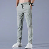 Men's Athletic Joggers - Slim Fit Sport Pants | Spring - Green