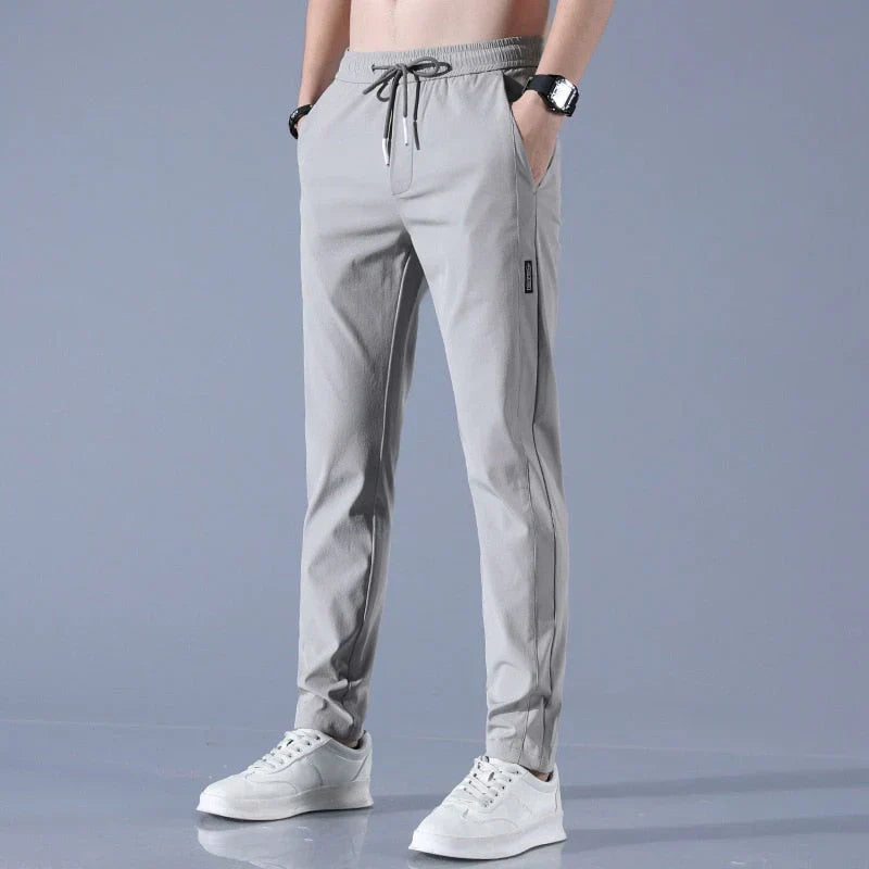 Men's Athletic Joggers - Slim Fit Sport Pants | Spring - Grey