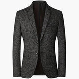 Men's Blazer | Double-Breasted | Winter - Black