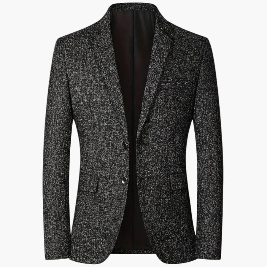Men's Blazer | Double-Breasted | Winter - Black