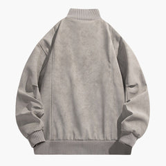 Men's Blouson | Stand Collar | Snap Pockets | Autumn
