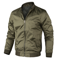Men's Bomber Jacket | Navy | Spring - Army Green