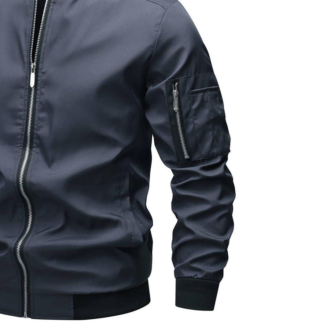 Men's Bomber Jacket | Zip Closure | Modern | Autumn