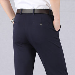 Men's Business Trousers | Slim Fit | Elegant | Autumn - Blue