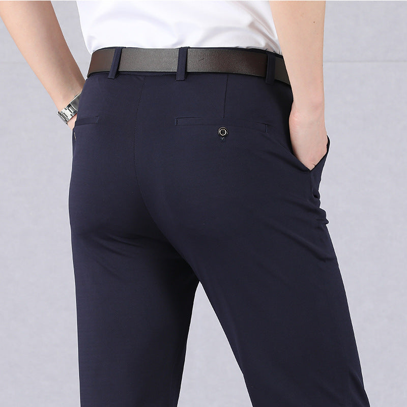 Men's Business Trousers | Slim Fit | Elegant | Autumn - Blue