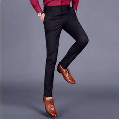 Men's Business Trousers | Slim Fit | Elegant | Autumn