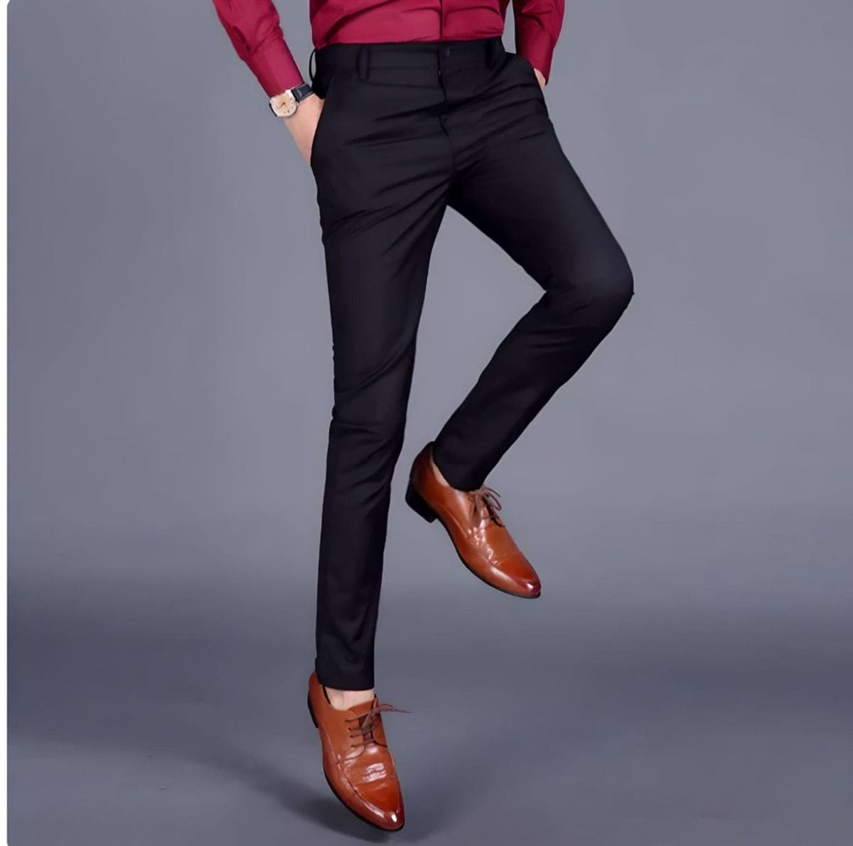 Men's Business Trousers | Slim Fit | Elegant | Autumn