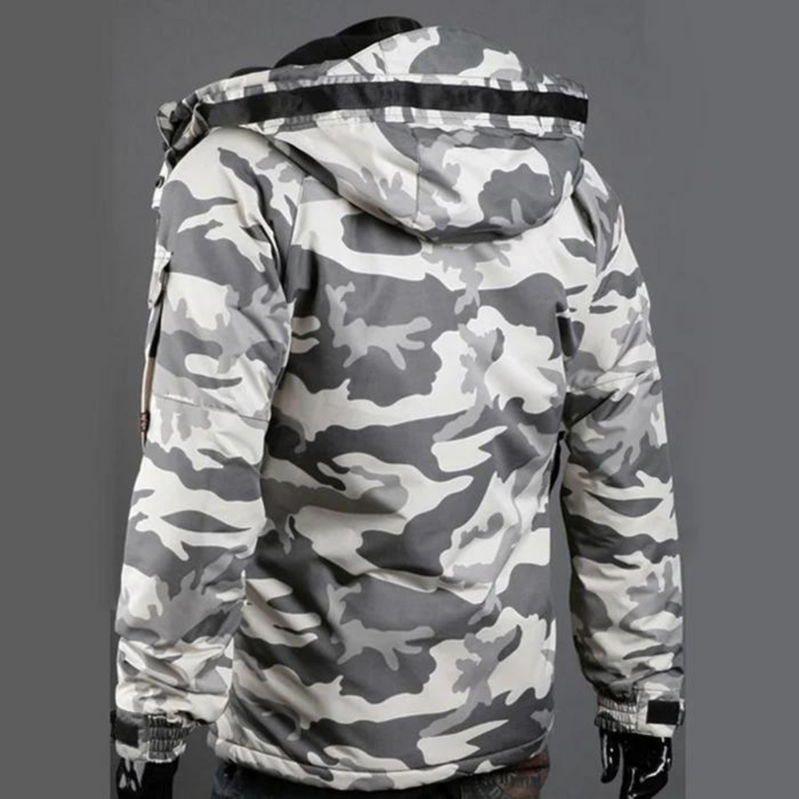 Men's Camouflage Winter Jacket | Warm Lining | Windproof