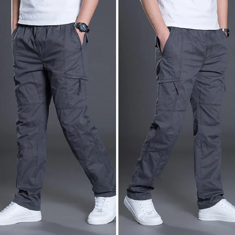 Men's Cargo Pants | Multiple Pockets | Practical | Autumn - Green