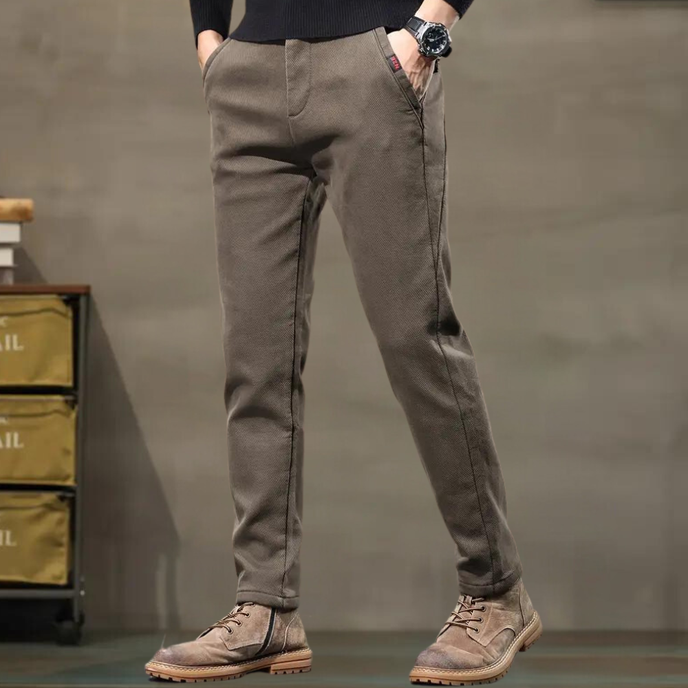 Men's Casual Pants | Slim Fit | Neutral | Autumn