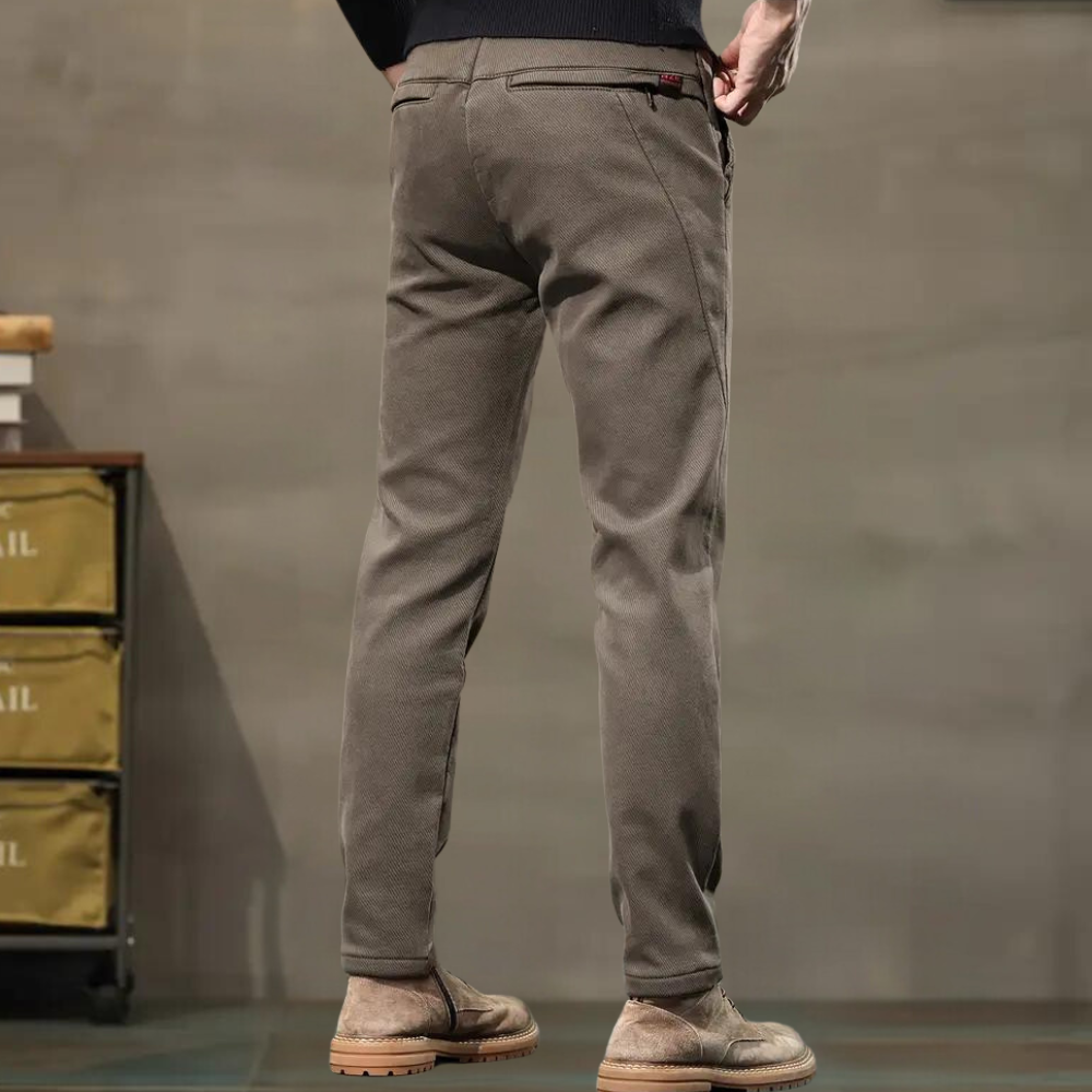 Men's Casual Pants | Slim Fit | Neutral | Autumn