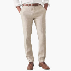 Men's Casual Pants | Tapered Fit | Modern | Summer - Apricot