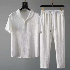 Men's Casual Summer Set | Shirt & Pants | Summer