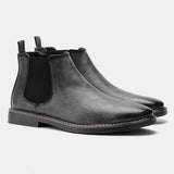 Men's Chelsea Boot | Leather | Classic | Autumn - Gray