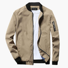 Men's Classic Bomber | Arm Pocket | Winter - Kaki