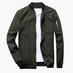 Men's Classic Bomber | Arm Pocket | Winter - Khaki