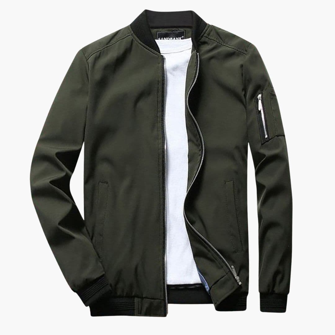 Men's Classic Bomber | Arm Pocket | Winter - Khaki