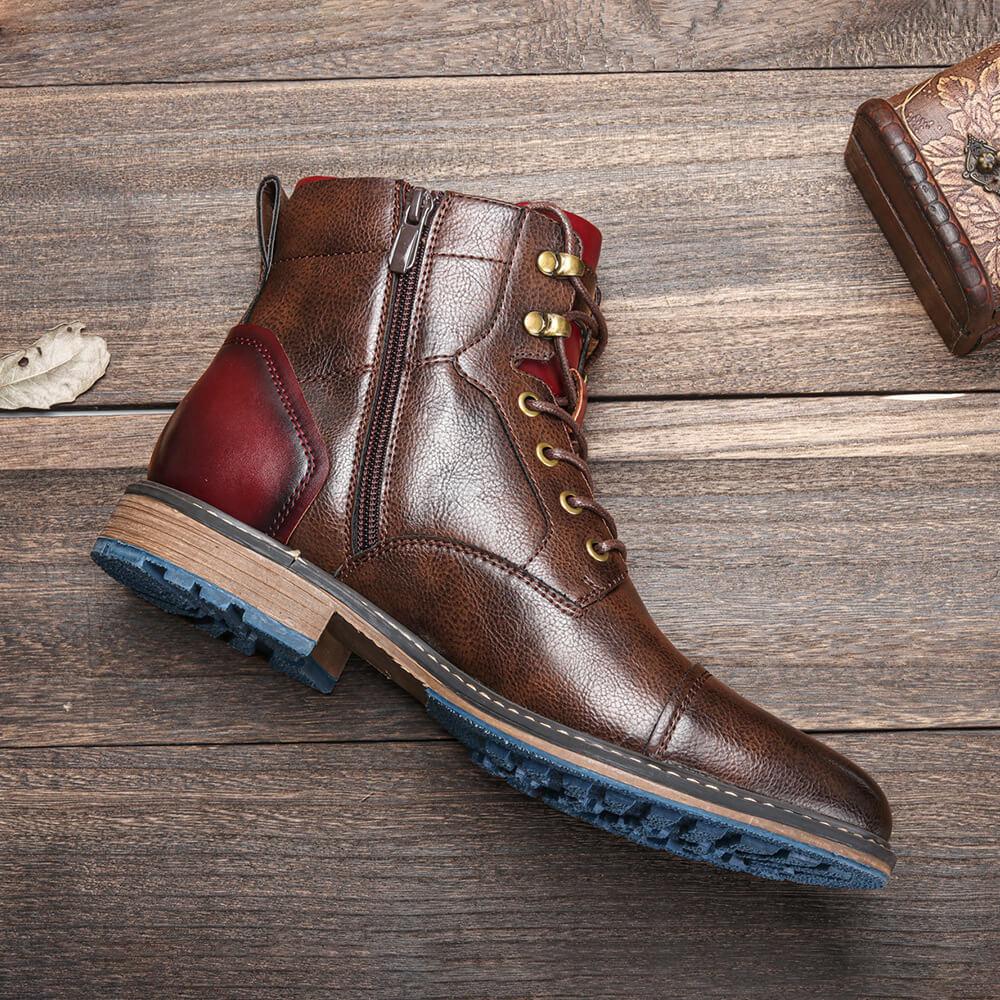 Men's Classic Leather Boots | | Autumn