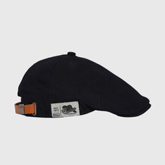 Men's Classic Modern Beret - Timeless French Style | Autumn - Black