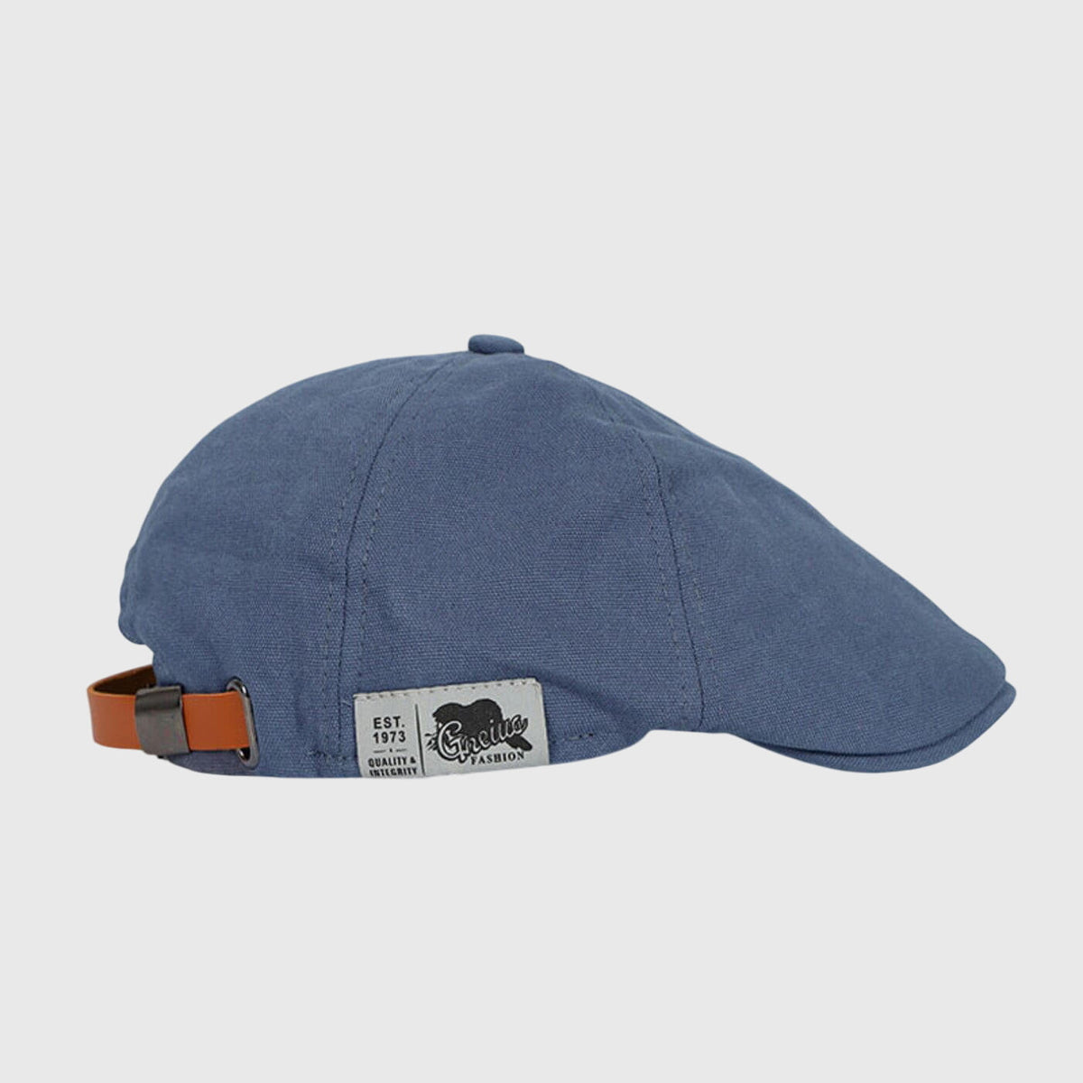 Men's Classic Modern Beret - Timeless French Style | Autumn - Blue