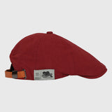 Men's Classic Modern Beret - Timeless French Style | Autumn - Red