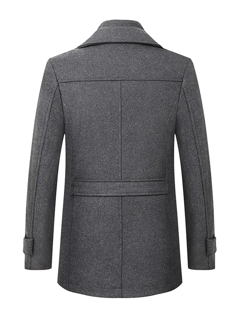 Men's Coat | Trench | Double-Breasted | Winter