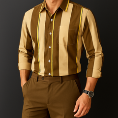 Men's Cotton Shirt - Classic Casual Style | Spring