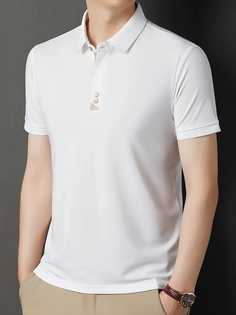 Men's Elegant Polo Shirt | Classic | Breathable | Spring