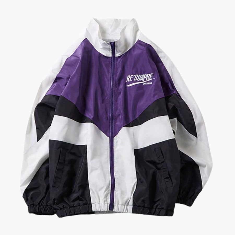 Men's Embroidered Bomber | Stand-Up Collar | Winter