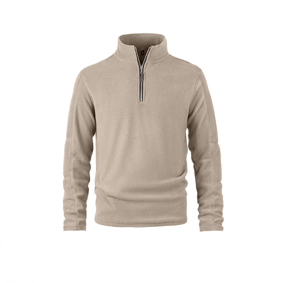 Men's Fleece Pullover | Soft Wool Lining | Winter