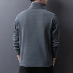 Men's Fleece Sweatshirt | Half Zip | Warm | Winter