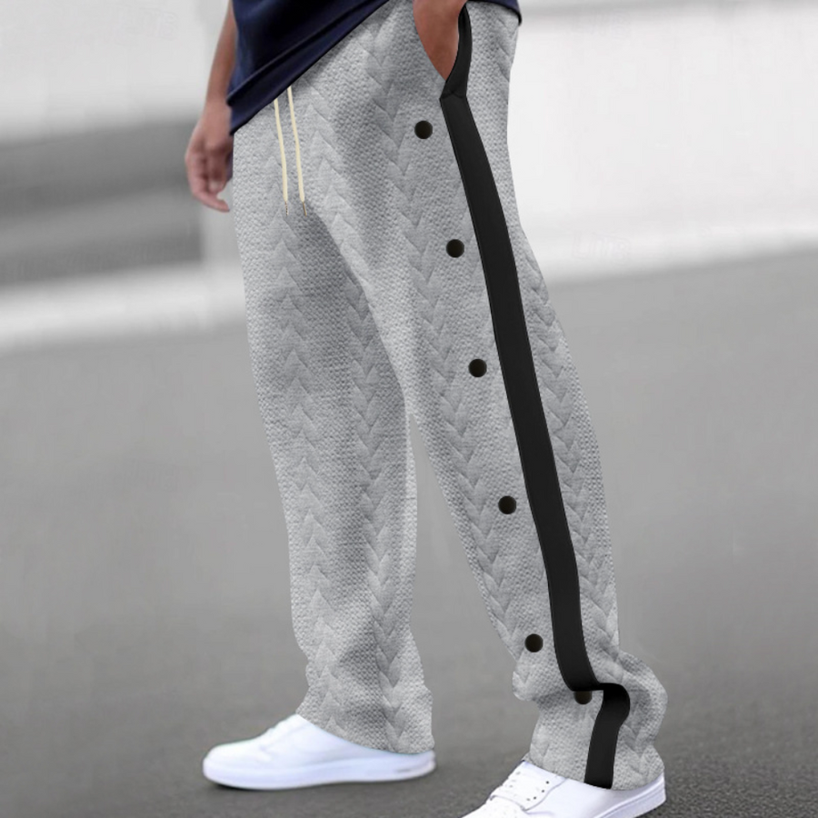 Men's Flexible Joggers | Comfort Fit | Winter - Light Gray