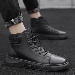 Men's High-Top Sneakers - Durable Ankle Support & Comfort | Autumn