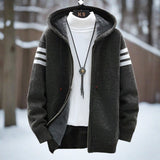 Men's Hooded Parka | Warm | Winter - Gray