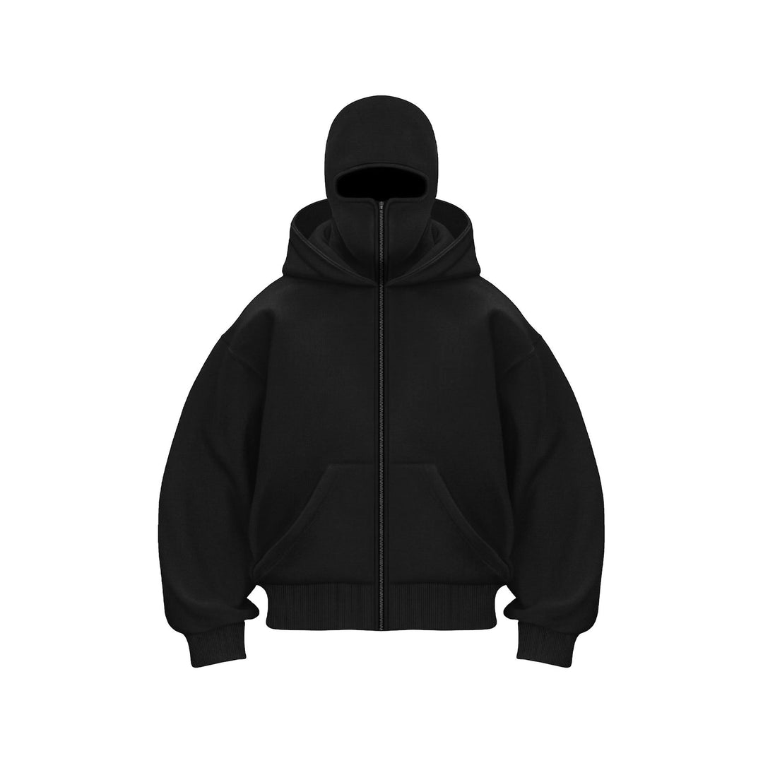 Men's Hoodie | Relaxed Fit | Winter - Black