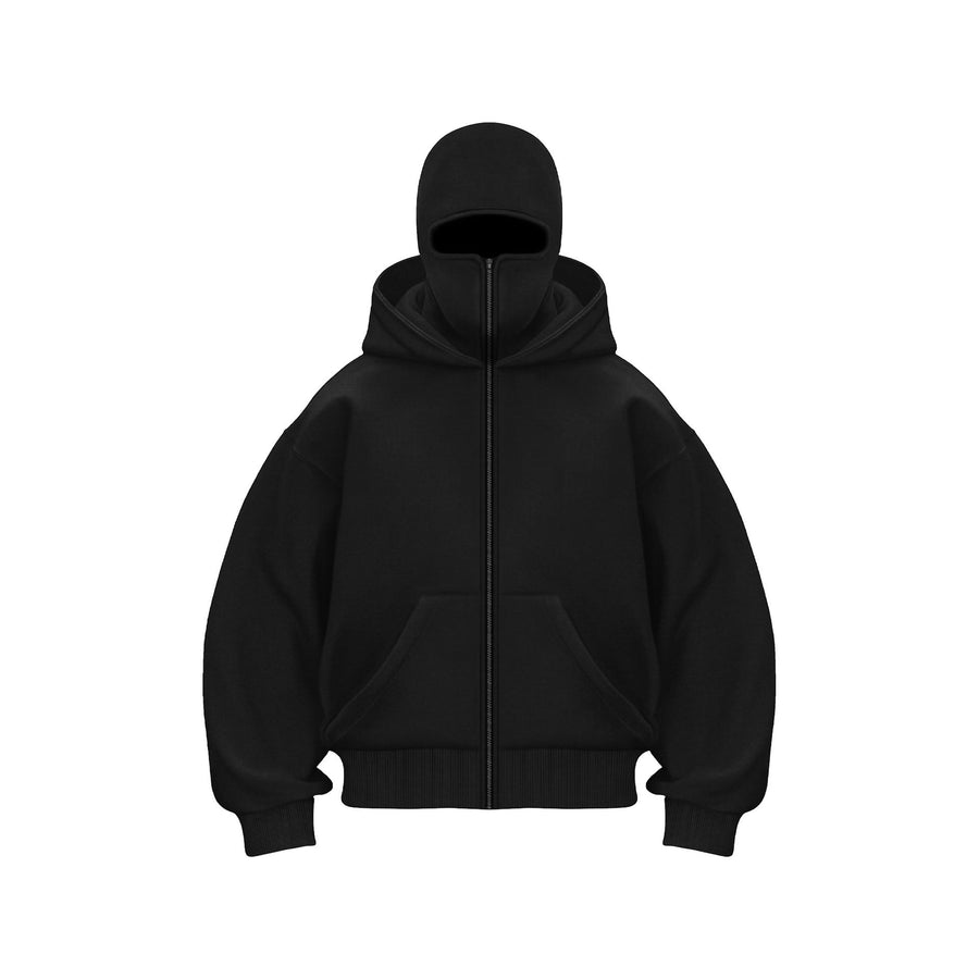 Men's Hoodie | Relaxed Fit | Winter - Black