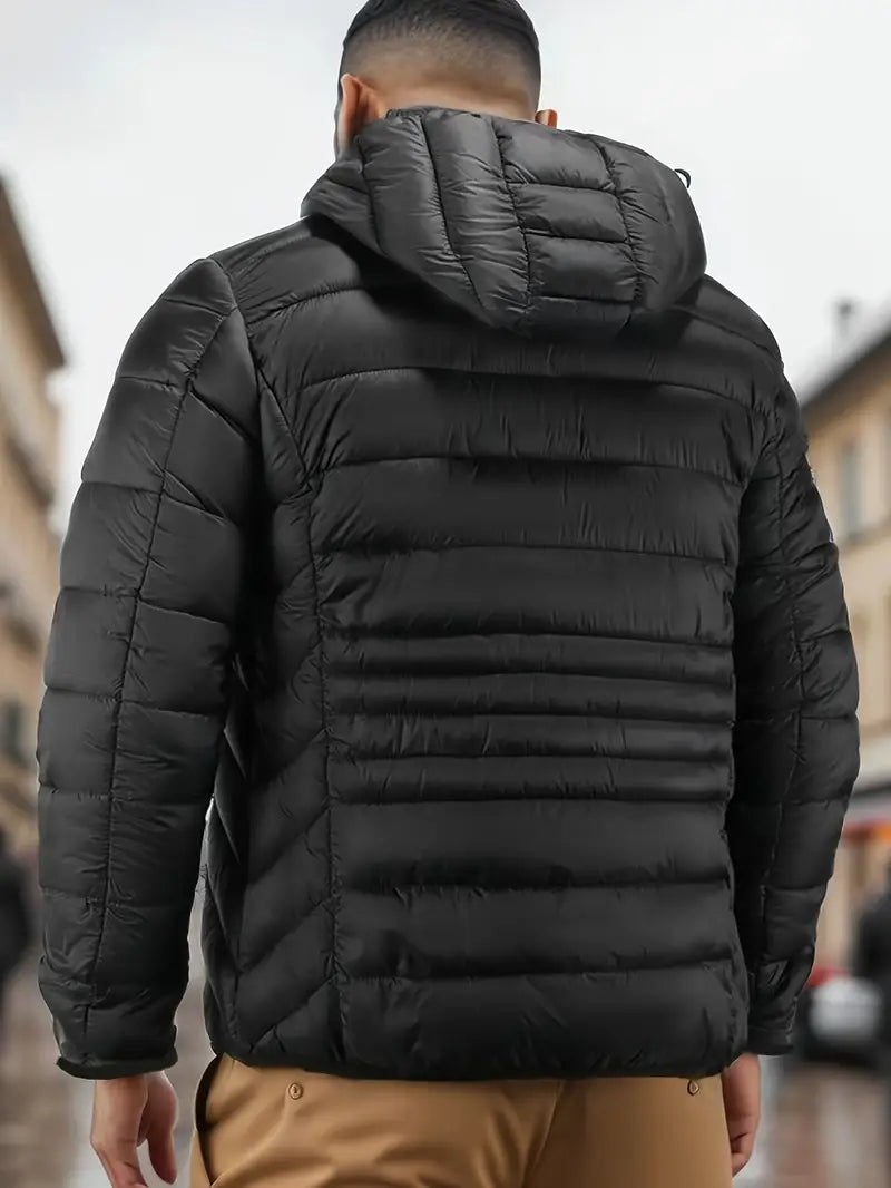 Men's Insulated Winter Jacket - Warm Layering Coat