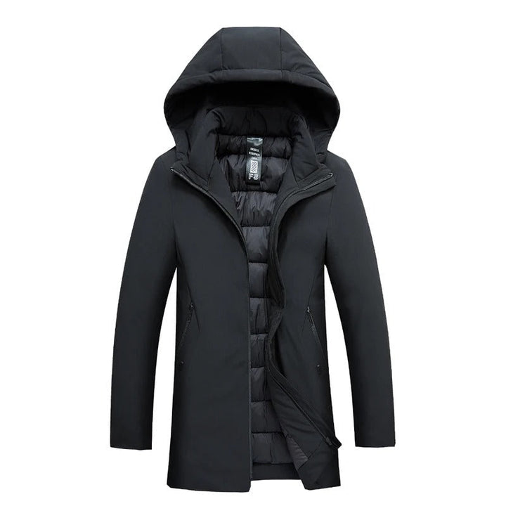 Men's Jacket | Hooded | Wind-Resistant | Winter
