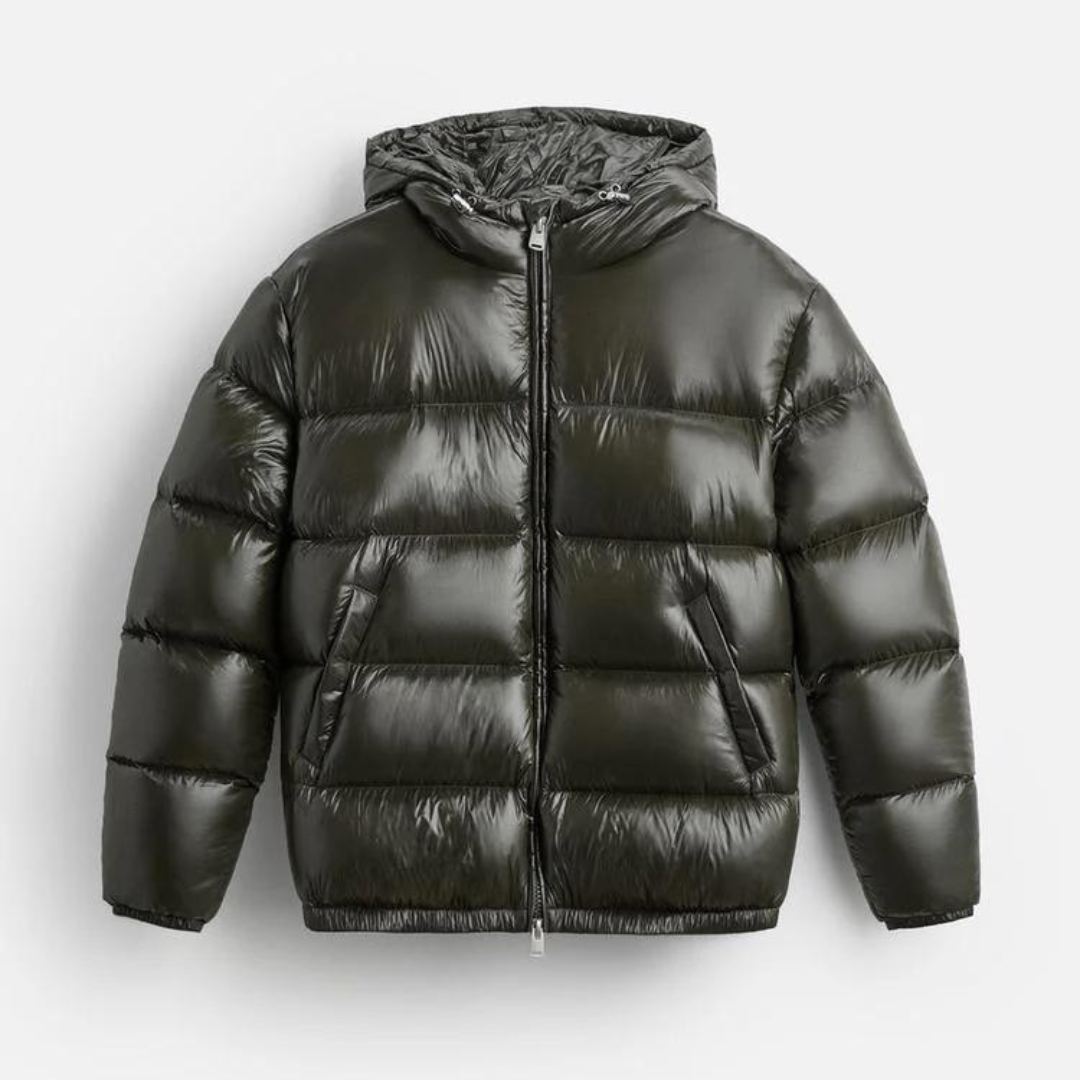 Men's Jacket | Oversized | Puffer | Winter - Green