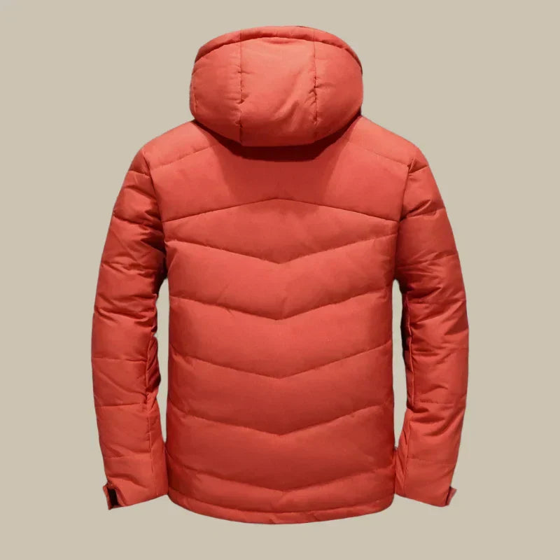 Men's Jacket | Quilted | Adjustable Hood | Winter
