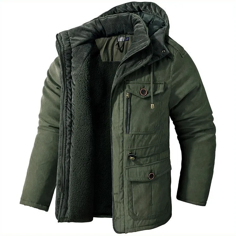 Men's Jacket | Quilted | Full Length | Winter