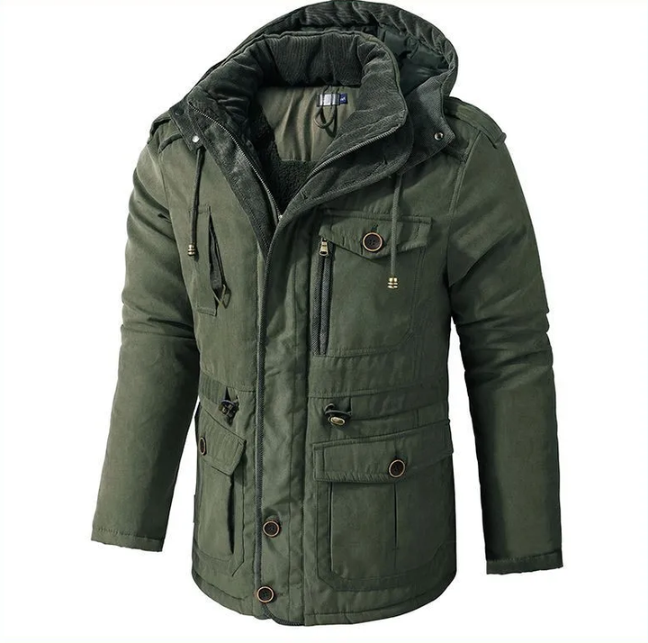 Men's Jacket | Quilted | Full Length | Winter