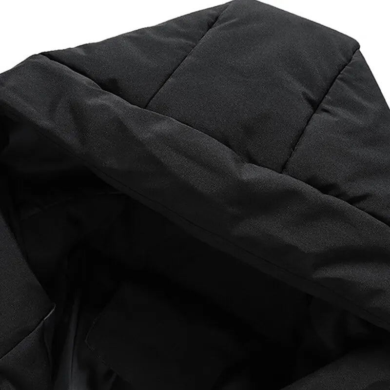 Men's Jacket | Quilted | Hood | Winter