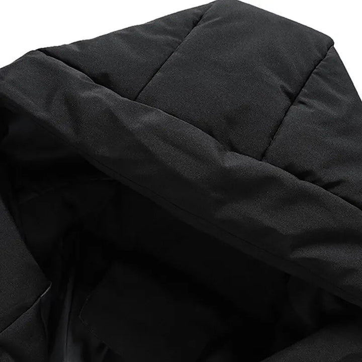Men's Jacket | Quilted | Hood | Winter
