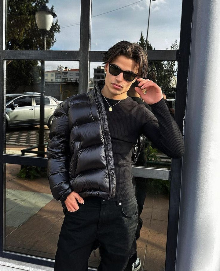 Men's Jacket | Quilted | Sherpa Lined | Winter