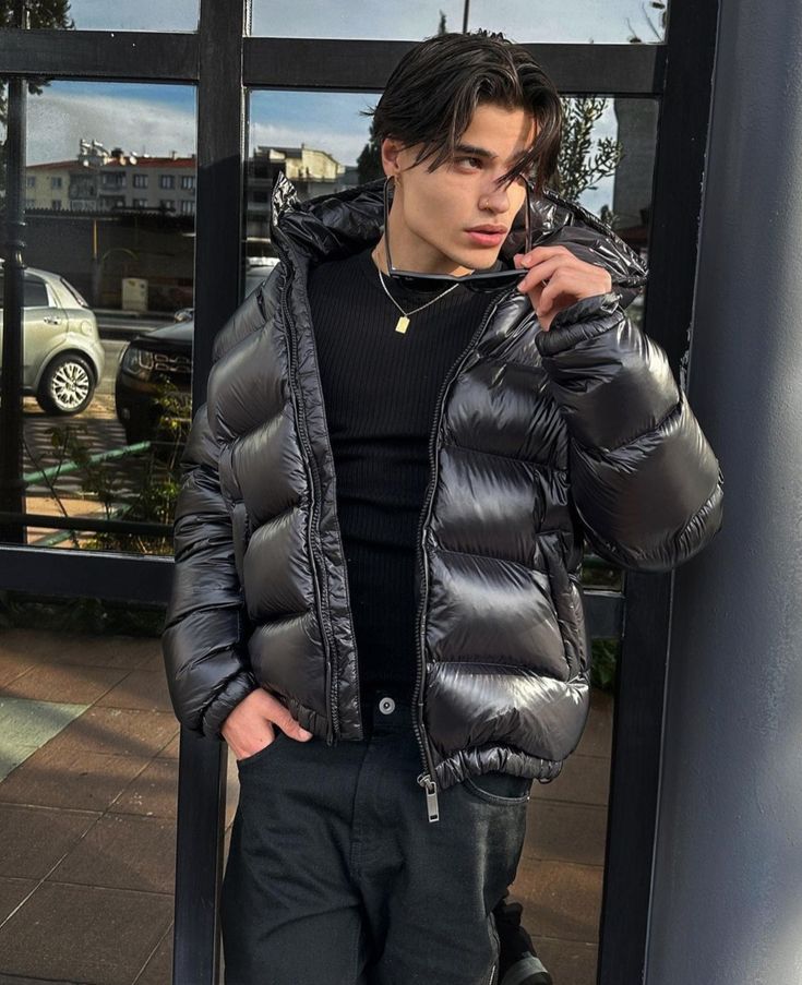 Men's Jacket | Quilted | Sherpa Lined | Winter