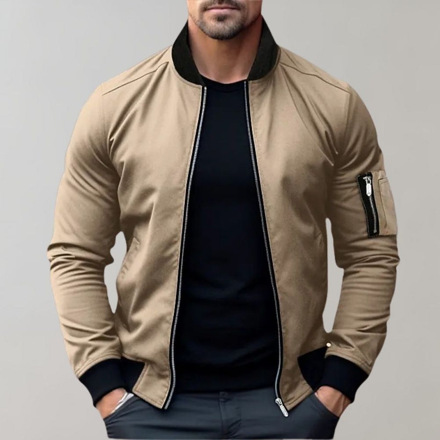 Men's Jacket | Slim Fit | Fall - Khaki