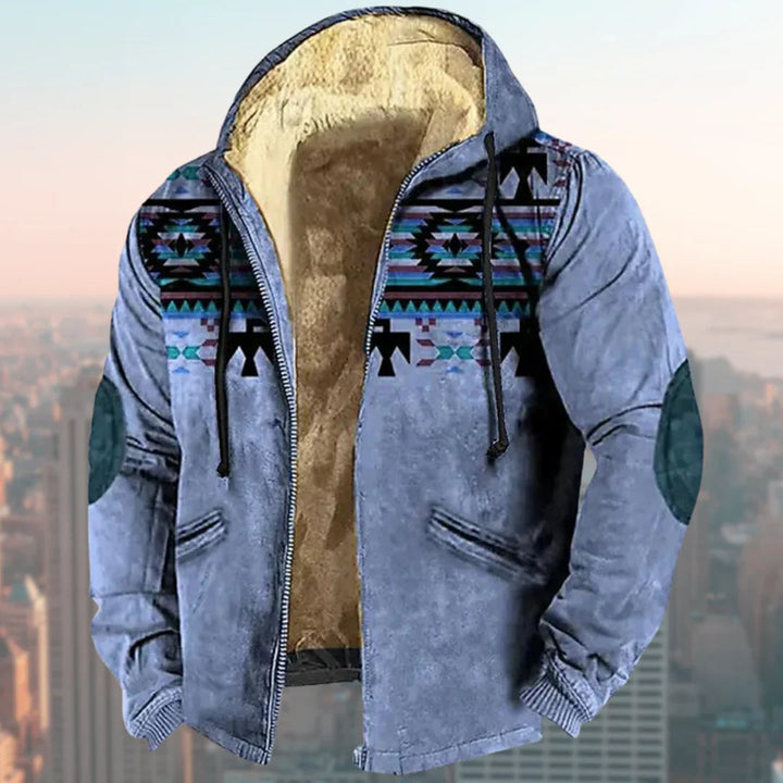 Men's Jacket | Structured | Full-Length | Winter - Navy
